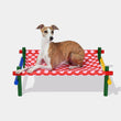 VETRESKA Chroma Elevated Bed For Cats & Dogs (Red)