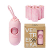 VETRESKA Cherry Blossom Dog Poop Bag Dispenser Set