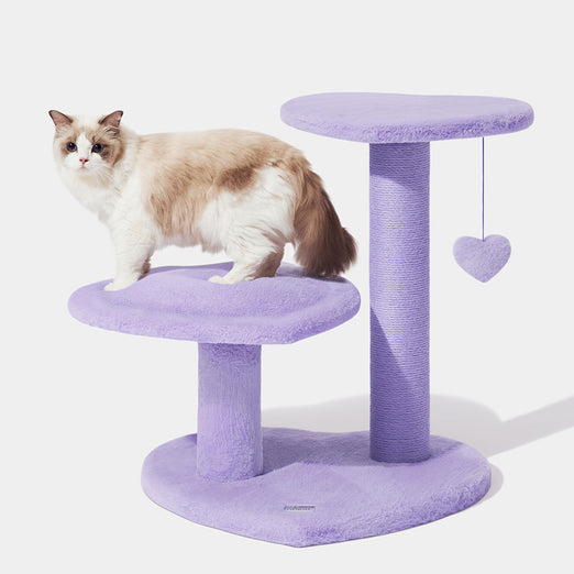 VETRESKA Heartpurrple Climber Cat Tree (3 Platforms)