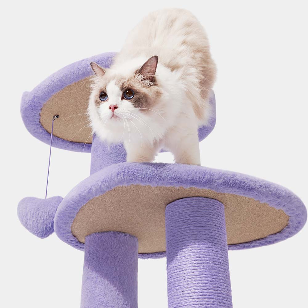 VETRESKA Heartpurrple Climber Cat Tree (4 Platforms)