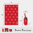 VETRESKA Strawberry Dog Poop Bag Dispenser Set