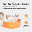 VETRESKA Tangerine Cat Litter Tray