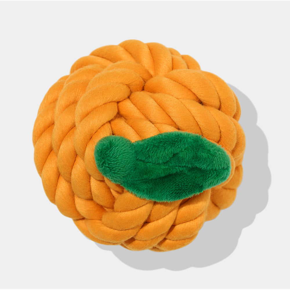 VETRESKA Tangerine Knot Rope Dog Toy