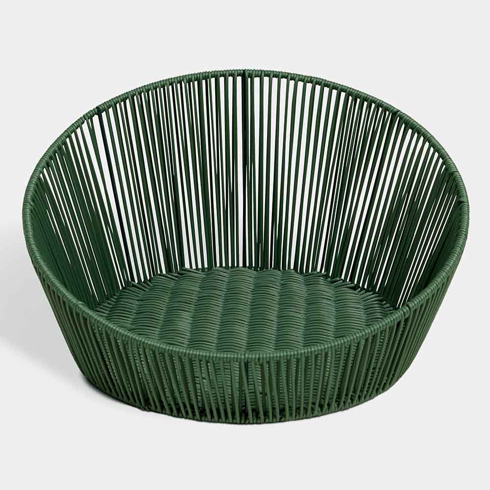 VETRESKA Watermelon Rattan Bed For Cats & Dogs