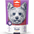 3 FOR $10.50: Wanpy Oven-Roasted Duck Jerky Dog Treats 100g