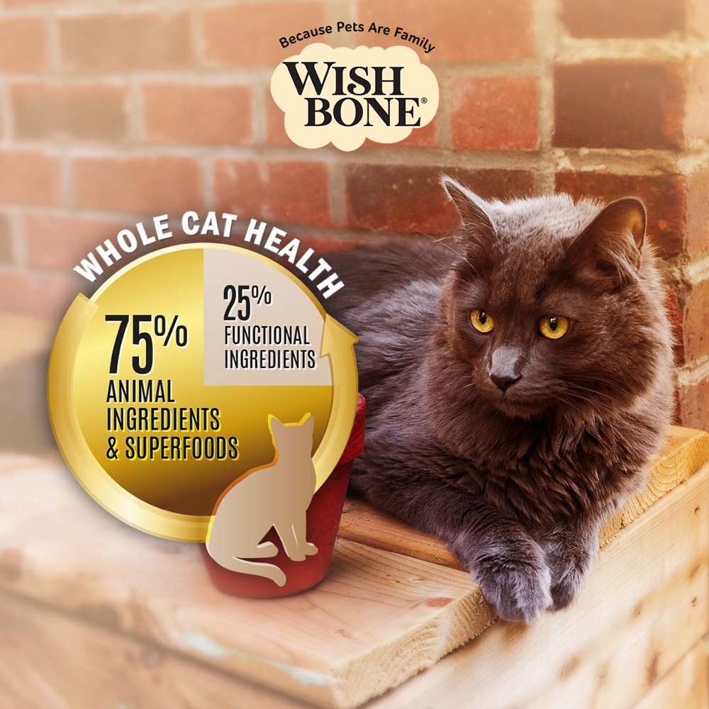 25% OFF: Wishbone Graze Beef, Lamb & Chicken Grain-Free Dry Cat Food 4lb