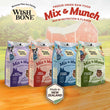 15% OFF: Wishbone Mix & Munch Beef & Venison Grain-Free Freeze-Dried Raw Food Dog Food Topper 350g