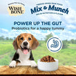 15% OFF: Wishbone Mix & Munch Chicken & Rabbit Grain-Free Freeze-Dried Raw Food Dog Food Topper 350g