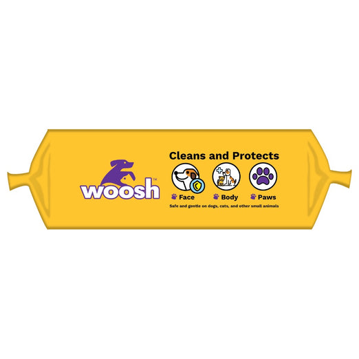 Woosh Fragrance-Free Antibacterial Pet Wipes 100pcs