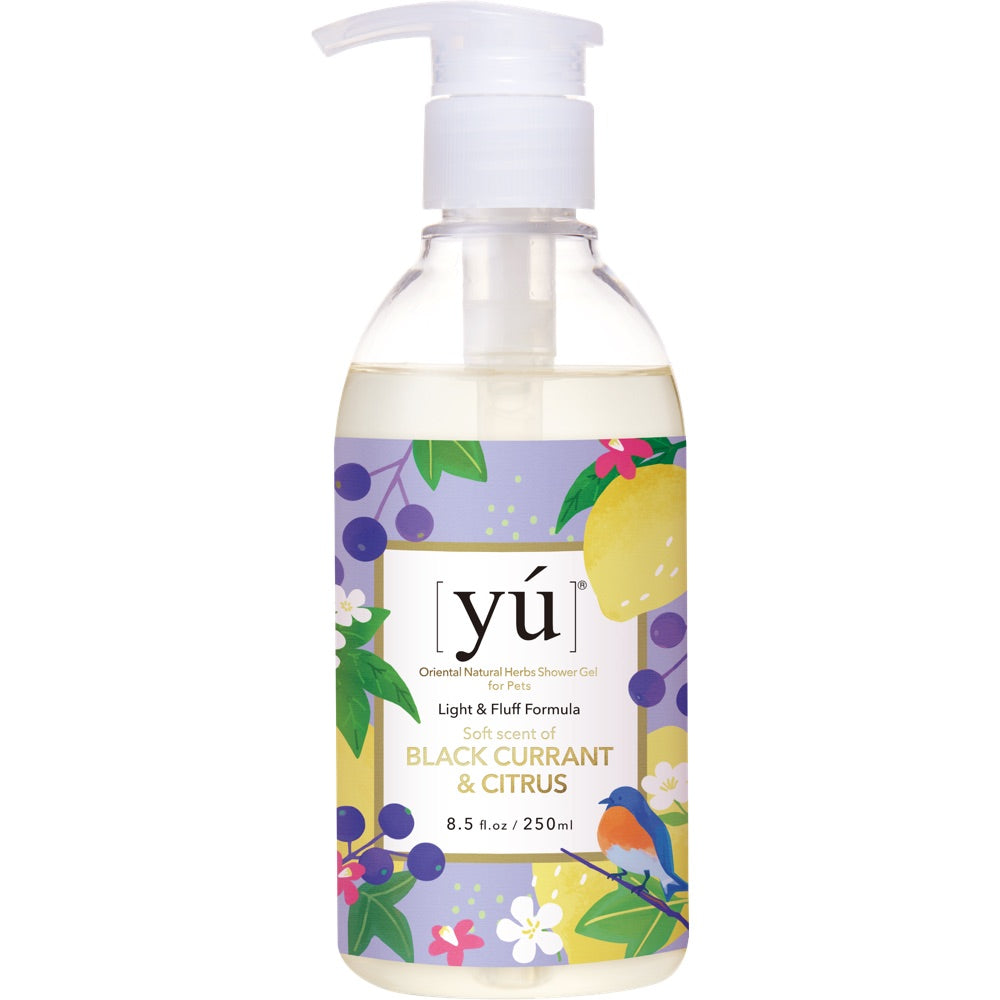 YU Light & Fluff Formula Black Currant & Citrus Shampoo For Cats & Dogs