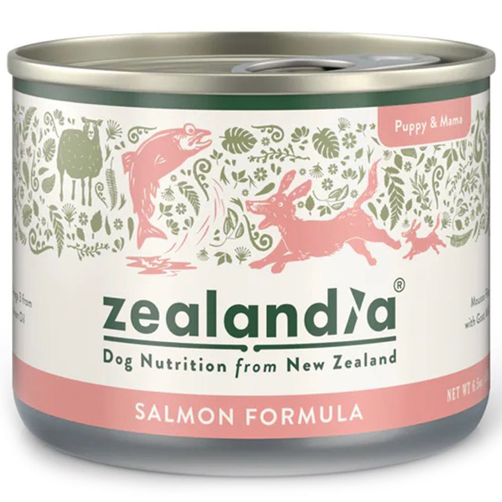 20% OFF: Zealandia Salmon Grain-Free Puppy Canned Dog Food 185g