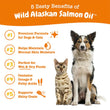 10% OFF: Zesty Paws Wild Alaskan Salmon Oil Supplement For Cats & Dogs