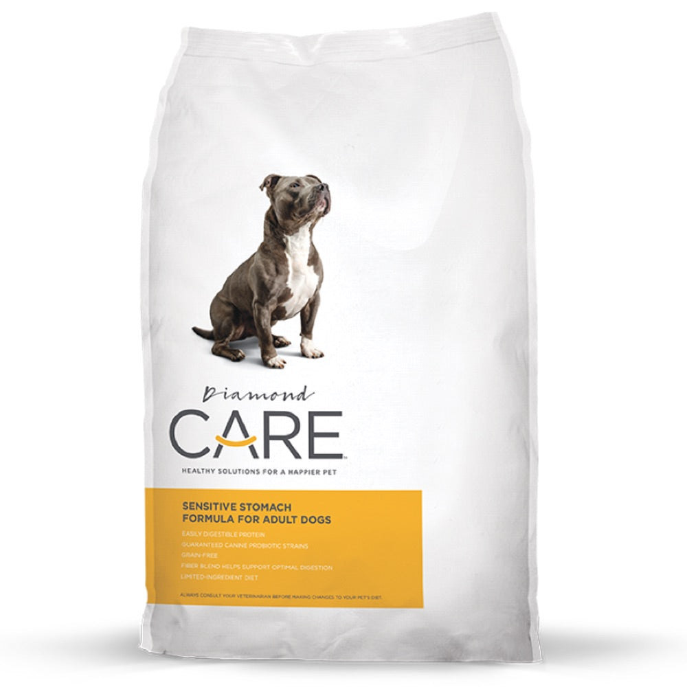 Diamond Care Sensitive Stomach Formula Grain Free Dry Adult Dog Food 8lb Kohepets