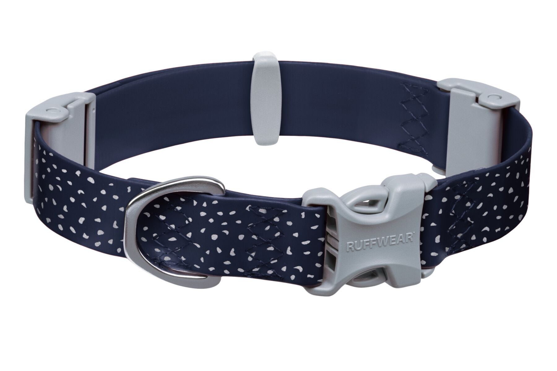 Ruffwear Confluence Reflective Waterproof Dog Collar Midnight