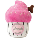 FuzzYard Cupcake Plush Dog Toy - Pink