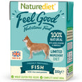 Naturediet Feel Good Fish Wet Dog Food 200g - Kohepets
