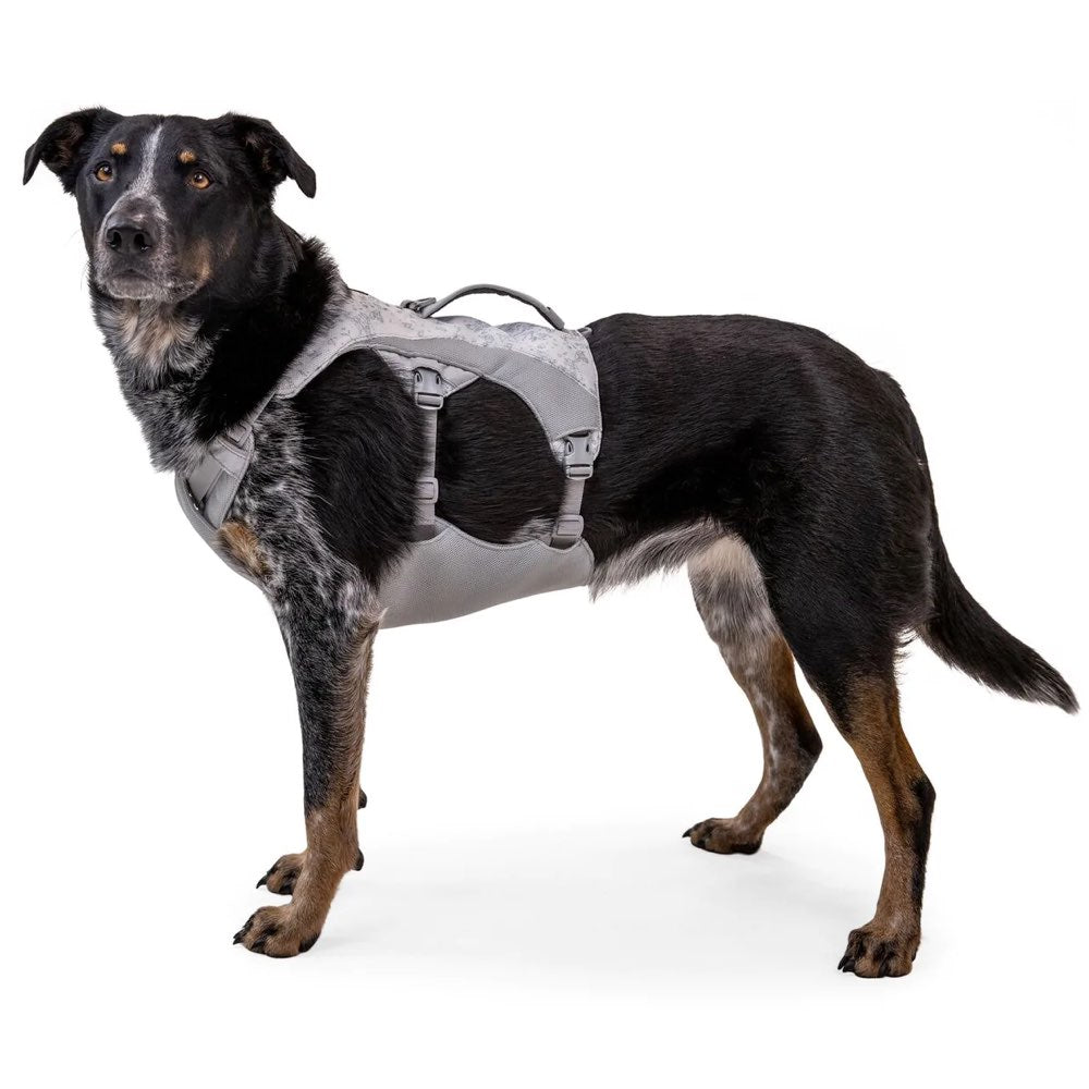 Ruffwear Swamp Cooler Cooling Handled Dog Harness Graphite Gray