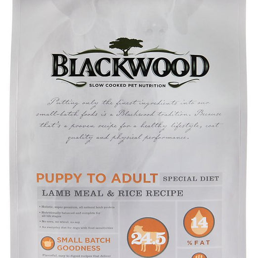 Blackwood Sensitive Skin and Stomach Lamb Meal & Rice Dry Dog Food